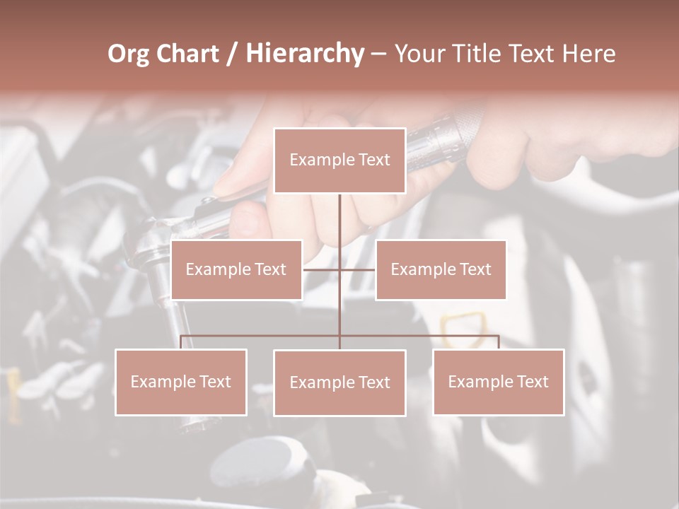 Repairing Mechanic Gasoline PowerPoint Template