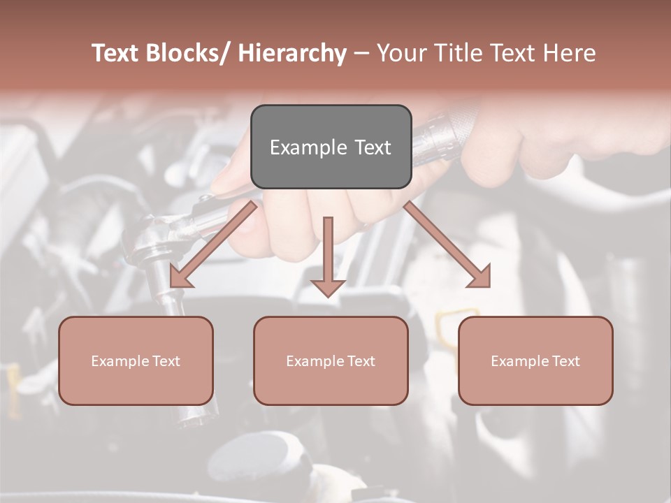 Repairing Mechanic Gasoline PowerPoint Template