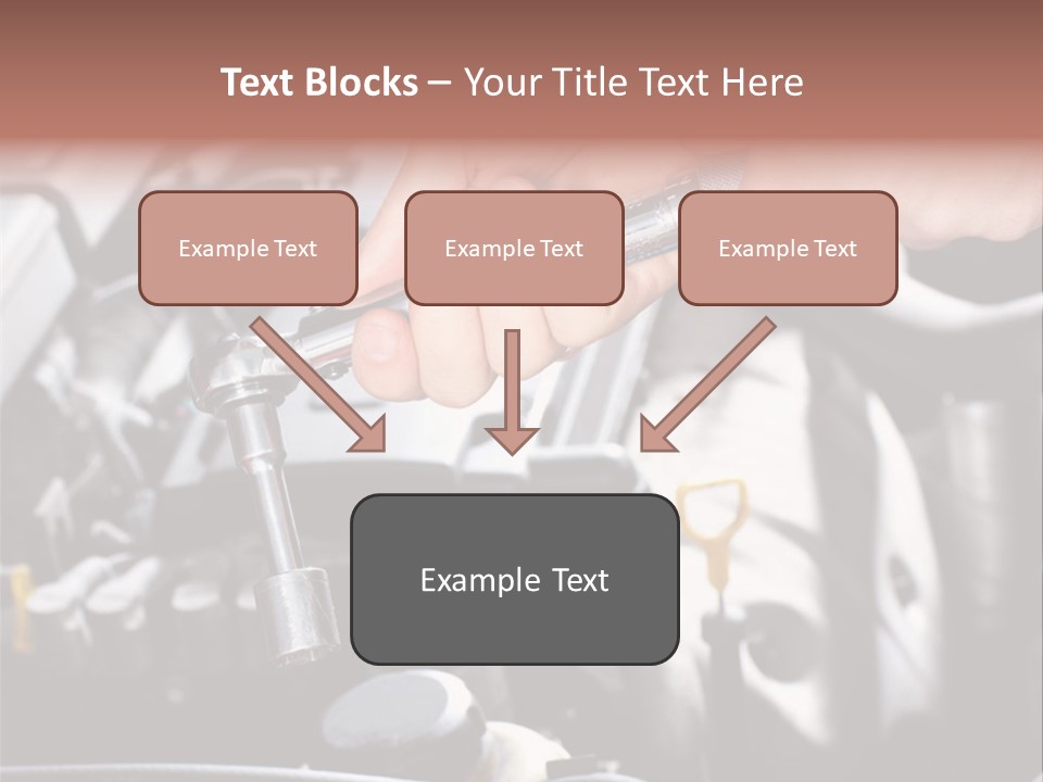 Repairing Mechanic Gasoline PowerPoint Template