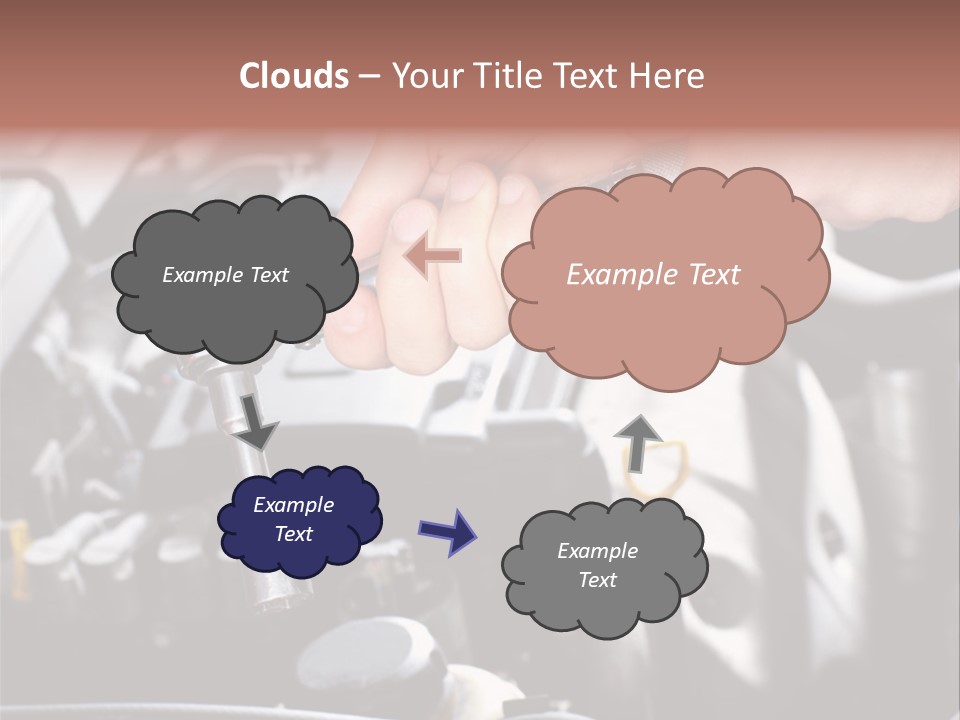 Repairing Mechanic Gasoline PowerPoint Template