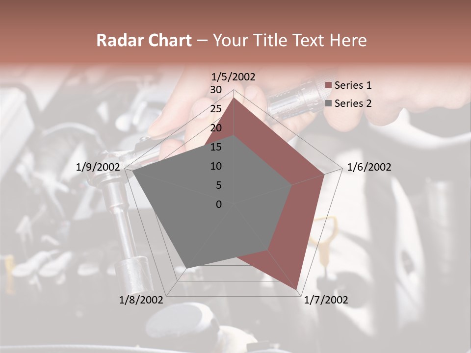 Repairing Mechanic Gasoline PowerPoint Template