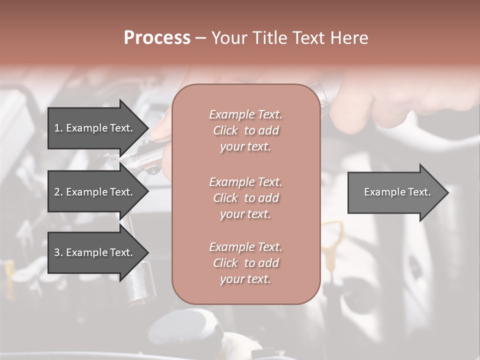 Repairing Mechanic Gasoline PowerPoint Template