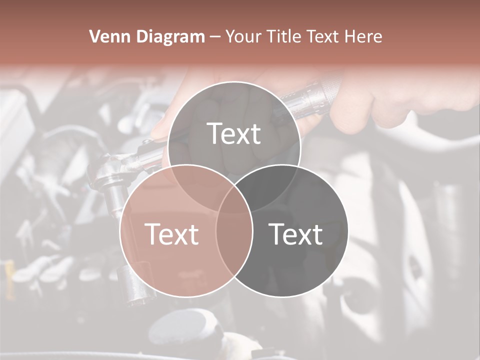 Repairing Mechanic Gasoline PowerPoint Template