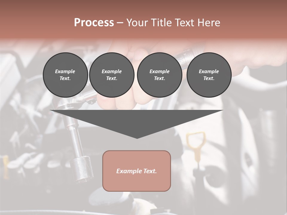 Repairing Mechanic Gasoline PowerPoint Template