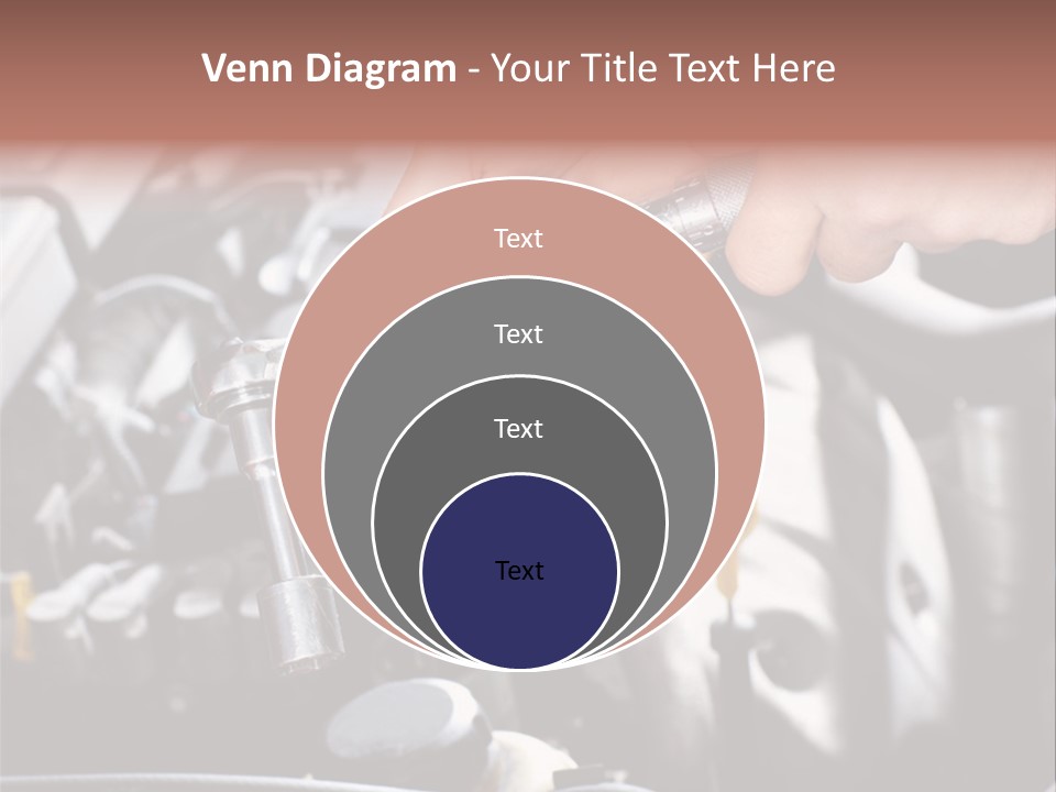 Repairing Mechanic Gasoline PowerPoint Template