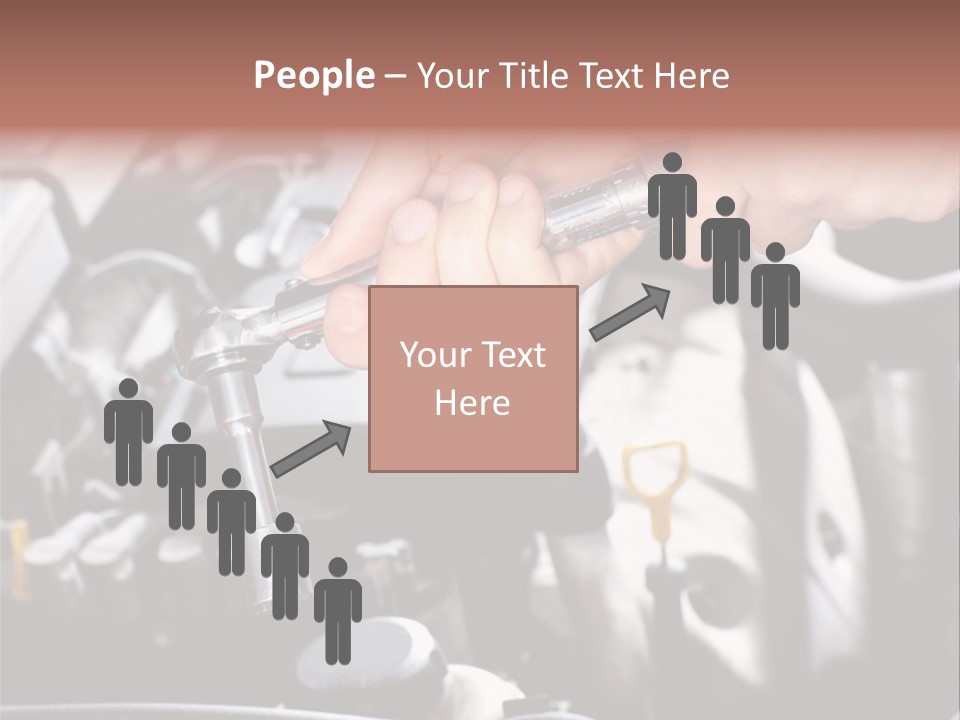 Repairing Mechanic Gasoline PowerPoint Template