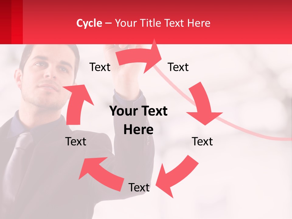 Grow Growth Rate PowerPoint Template