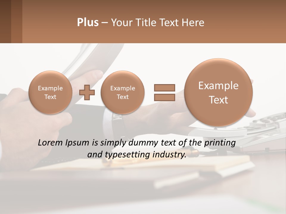 Money Financial Young PowerPoint Template