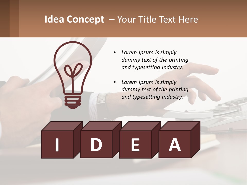 Money Financial Young PowerPoint Template