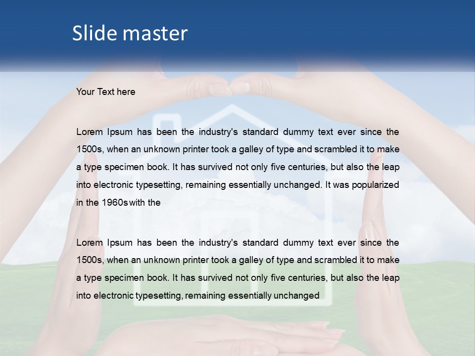 Conceptual Construction Resort PowerPoint Template