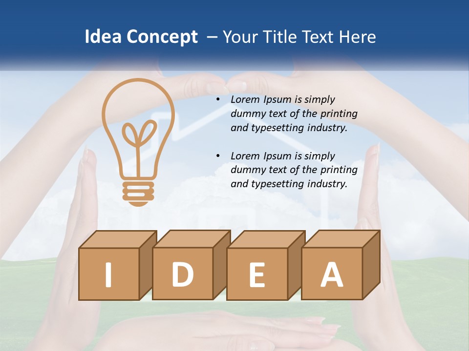Conceptual Construction Resort PowerPoint Template