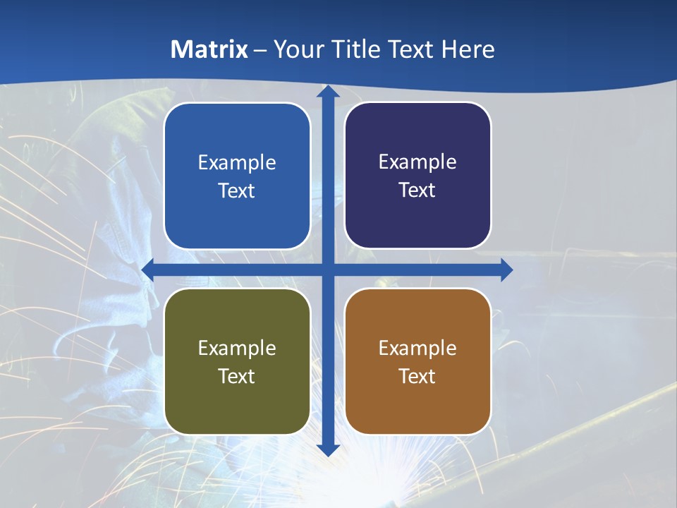 Craftsman Welding Manufacture PowerPoint Template