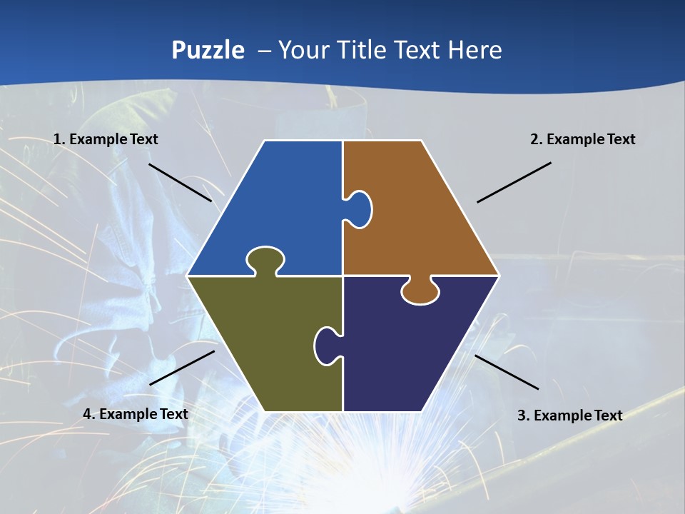 Craftsman Welding Manufacture PowerPoint Template