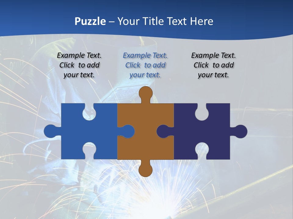 Craftsman Welding Manufacture PowerPoint Template