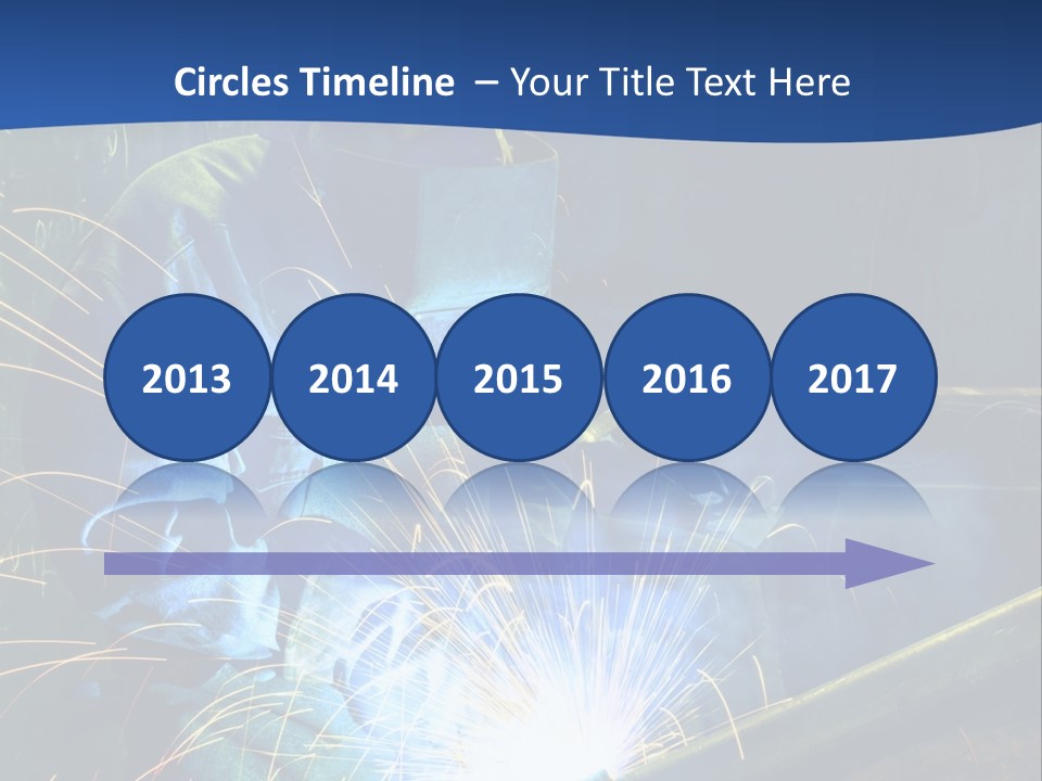 Craftsman Welding Manufacture PowerPoint Template