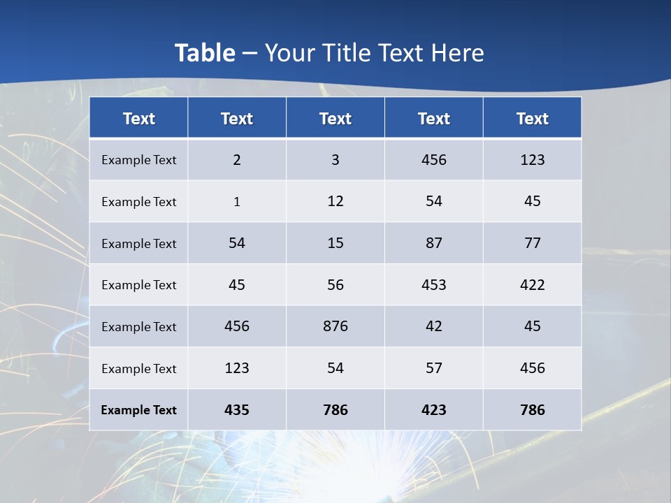 Craftsman Welding Manufacture PowerPoint Template
