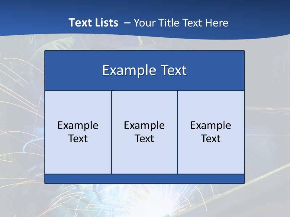 Craftsman Welding Manufacture PowerPoint Template