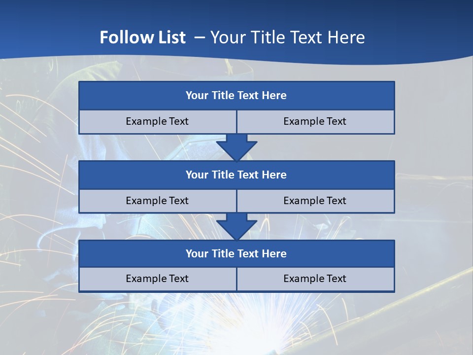 Craftsman Welding Manufacture PowerPoint Template