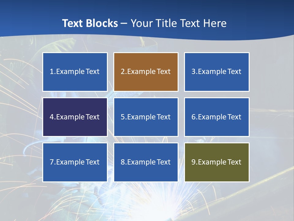 Craftsman Welding Manufacture PowerPoint Template