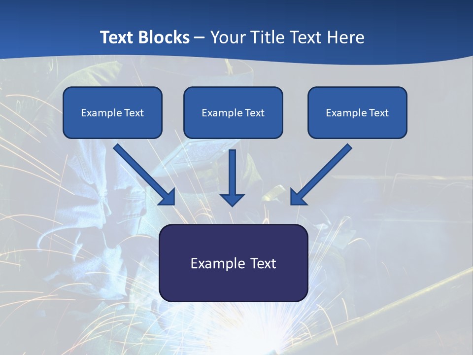 Craftsman Welding Manufacture PowerPoint Template