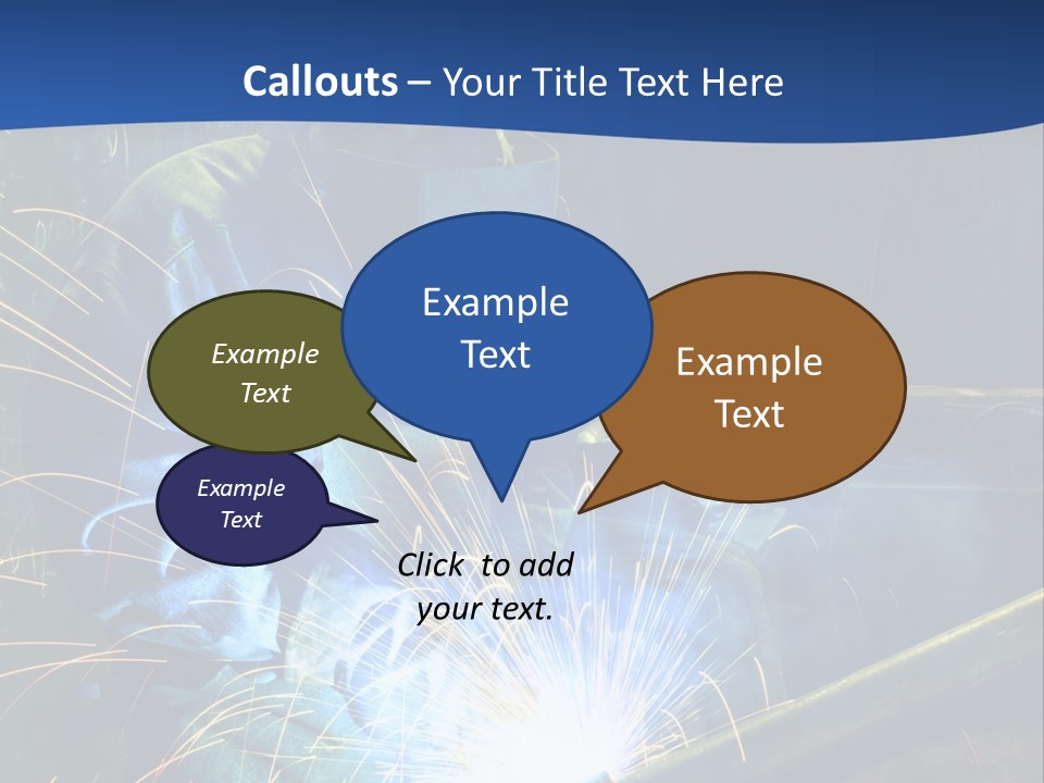 Craftsman Welding Manufacture PowerPoint Template