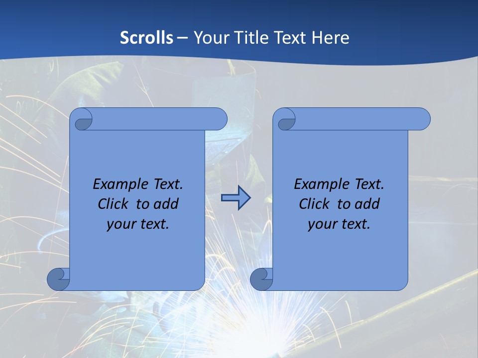 Craftsman Welding Manufacture PowerPoint Template