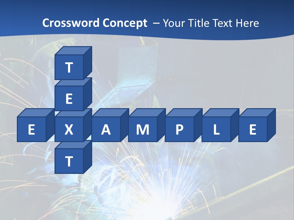 Craftsman Welding Manufacture PowerPoint Template