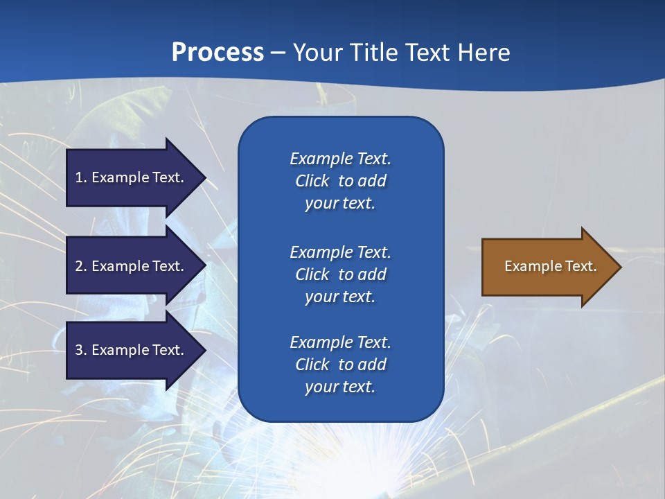 Craftsman Welding Manufacture PowerPoint Template