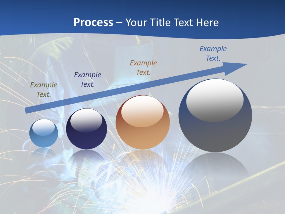 Craftsman Welding Manufacture PowerPoint Template
