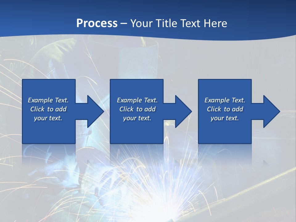 Craftsman Welding Manufacture PowerPoint Template