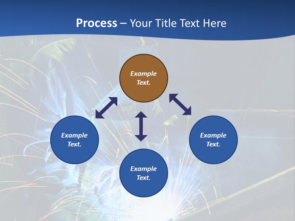 Craftsman Welding Manufacture PowerPoint Template