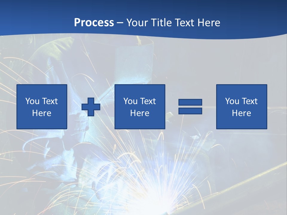 Craftsman Welding Manufacture PowerPoint Template