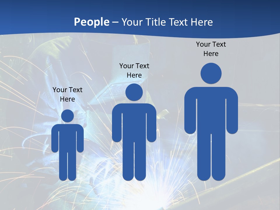Craftsman Welding Manufacture PowerPoint Template