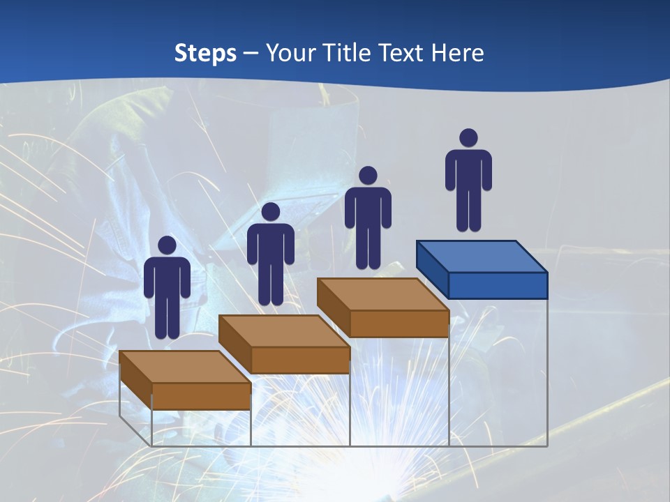Craftsman Welding Manufacture PowerPoint Template