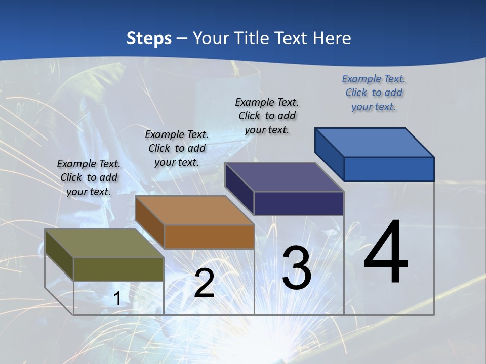 Craftsman Welding Manufacture PowerPoint Template