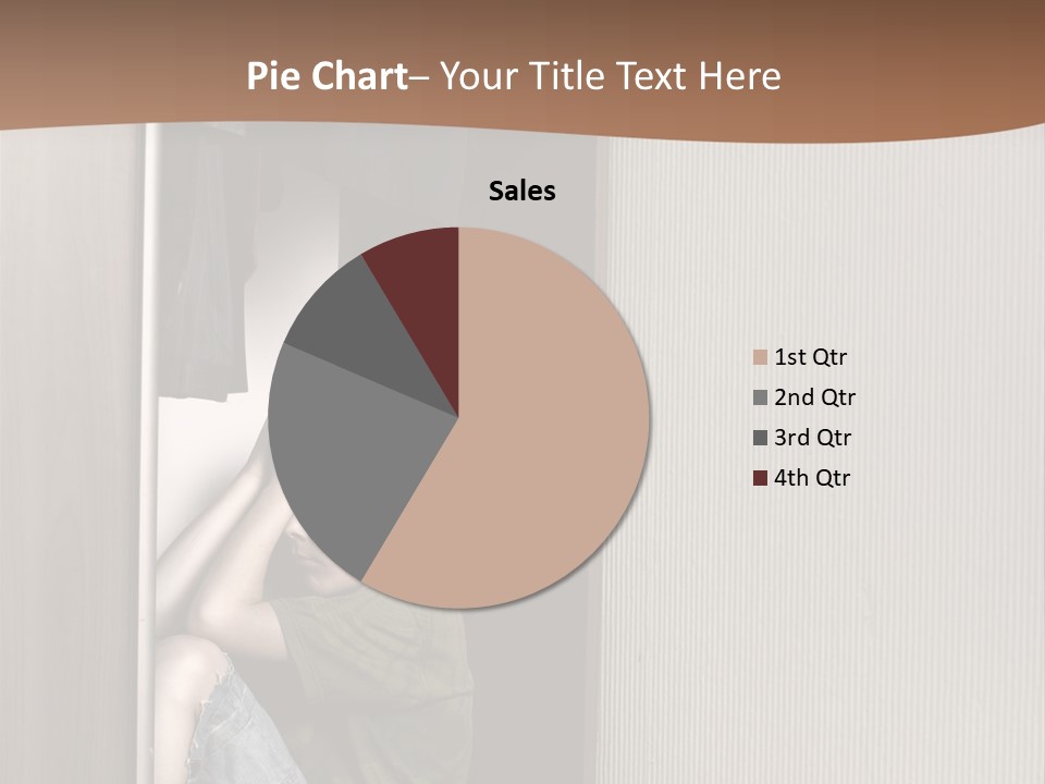 One Child Alone PowerPoint Template