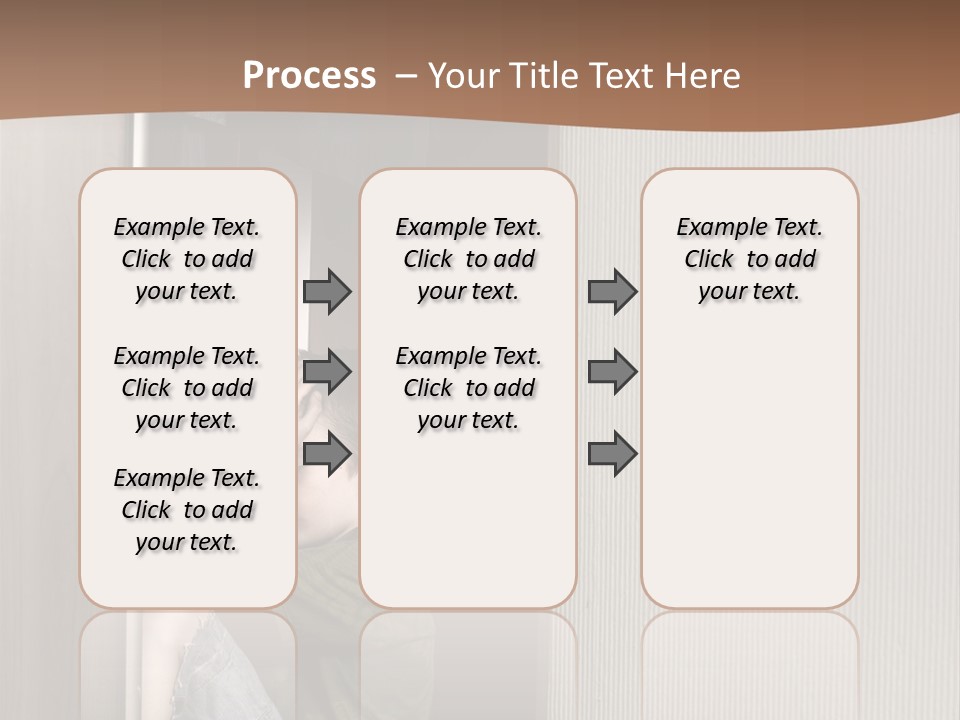 One Child Alone PowerPoint Template
