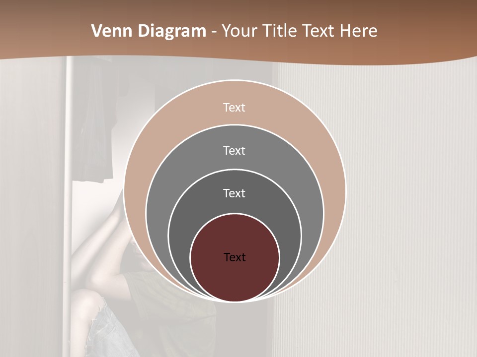 One Child Alone PowerPoint Template