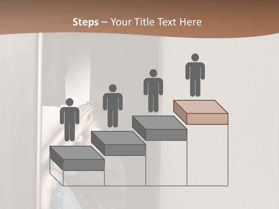 One Child Alone PowerPoint Template