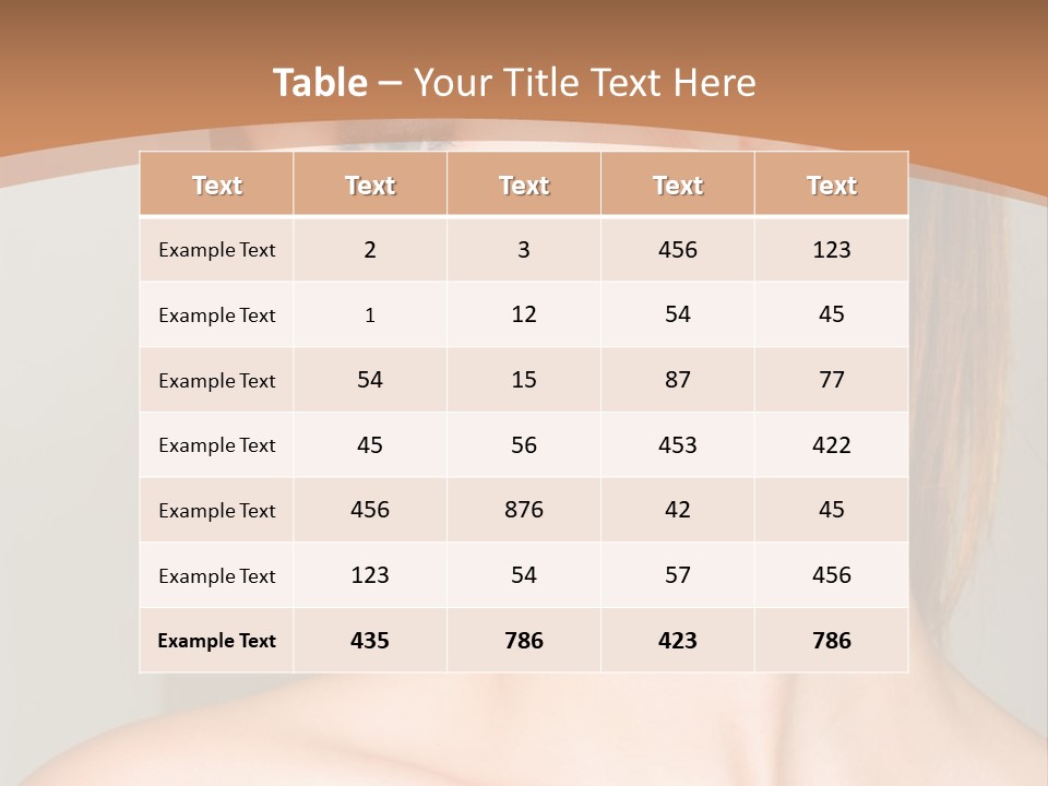 A Beautiful Woman With Red Lipstick And Earrings Powerpoint Template PowerPoint Template