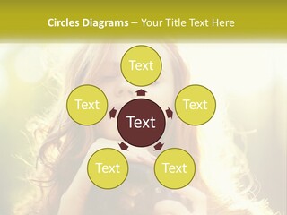 Portrait View Human PowerPoint Template