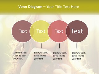 Portrait View Human PowerPoint Template