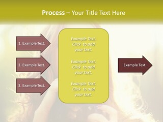 Portrait View Human PowerPoint Template