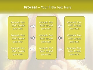 Portrait View Human PowerPoint Template
