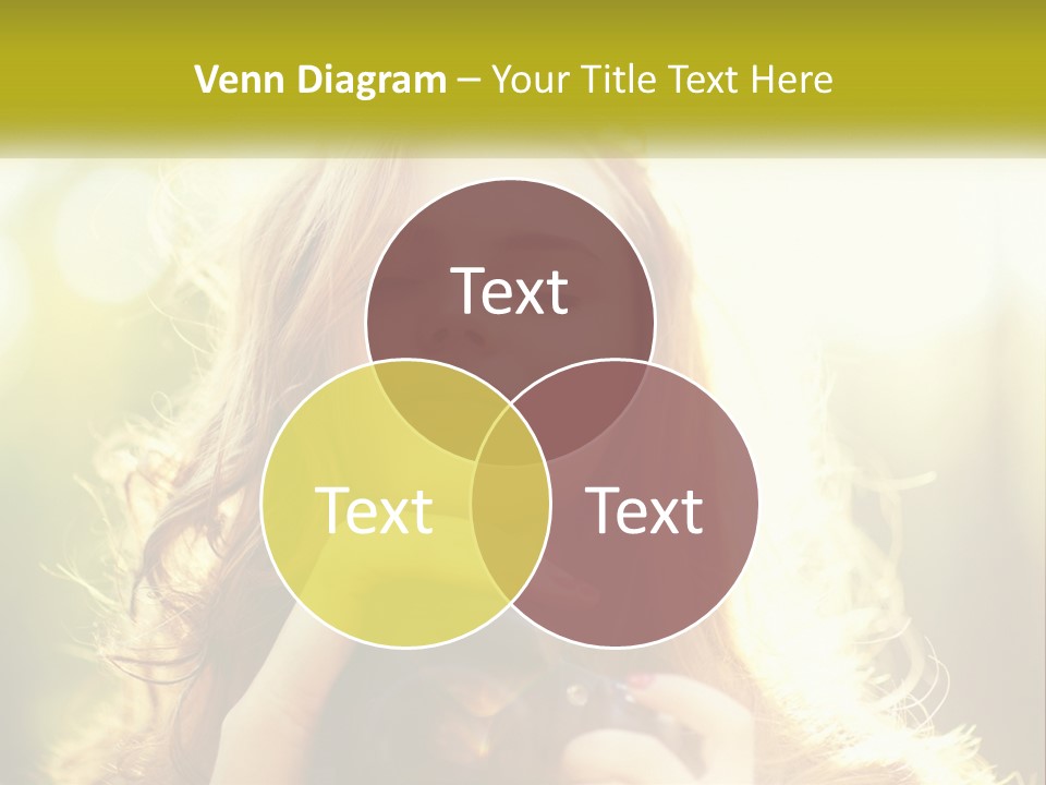 Portrait View Human PowerPoint Template