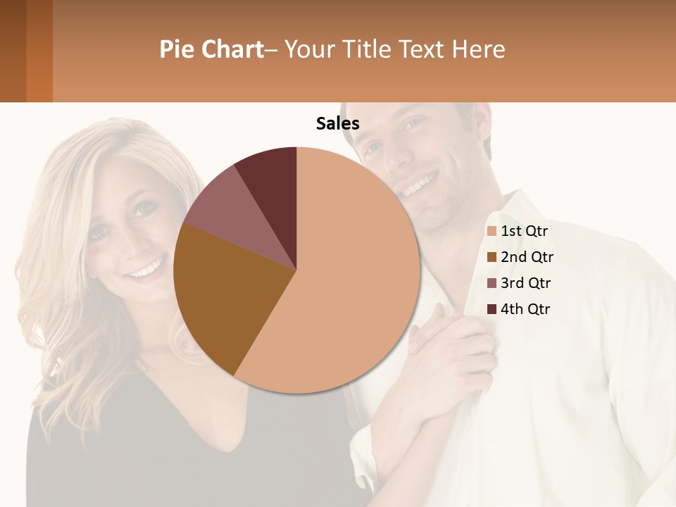 Relationship Portrait Fingers PowerPoint Template