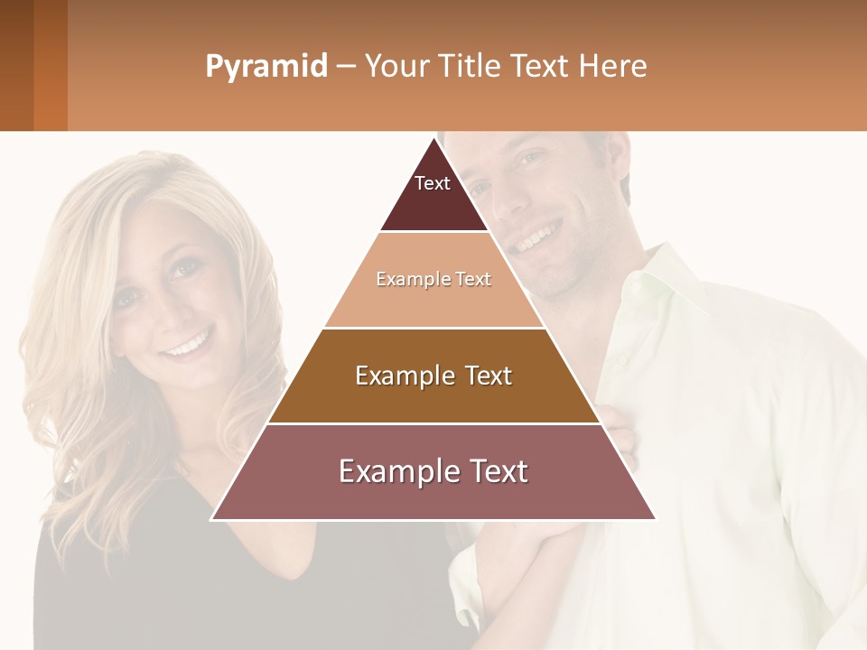 Relationship Portrait Fingers PowerPoint Template