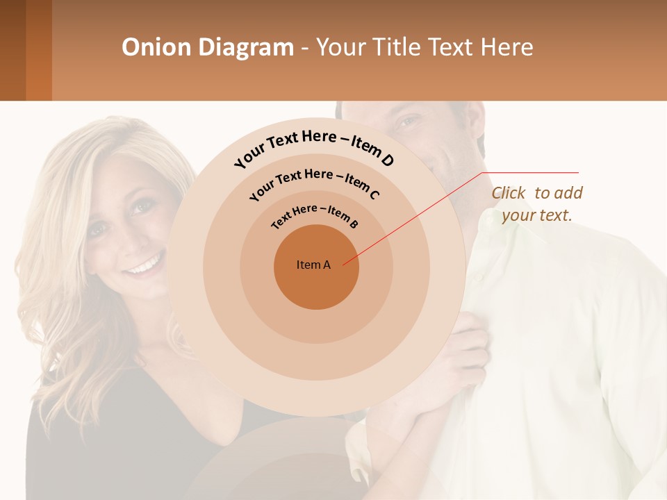 Relationship Portrait Fingers PowerPoint Template