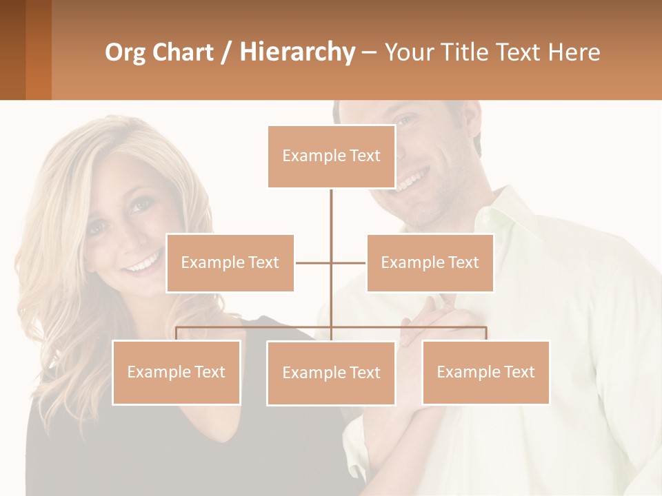 Relationship Portrait Fingers PowerPoint Template