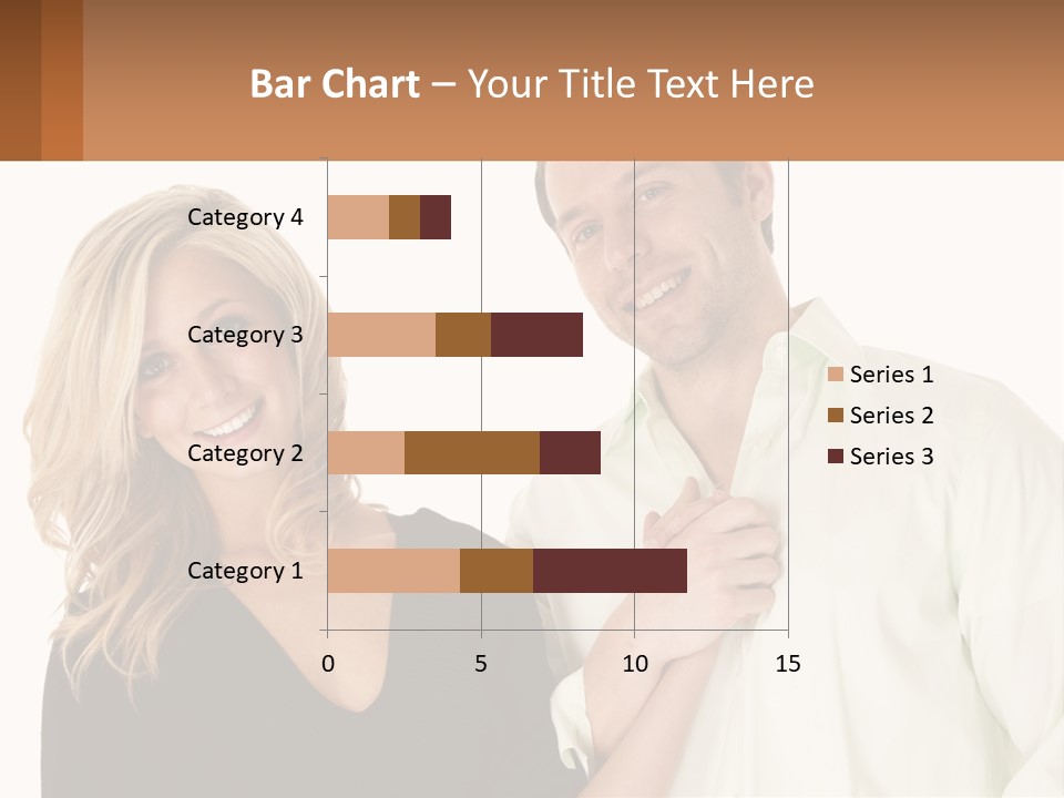 Relationship Portrait Fingers PowerPoint Template